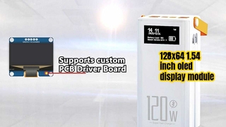 128*64 1,54 inch OLED-displaymodule