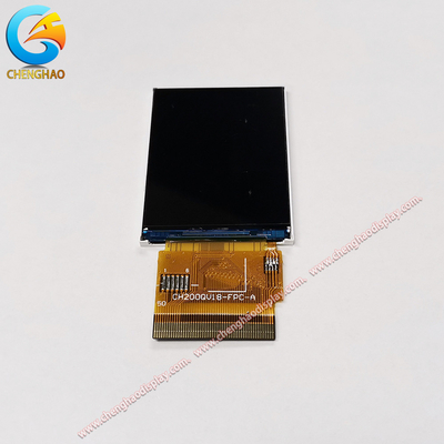 1000 Nits High Brightness Hd+ Ips Lcd Display 2 Inch With Connector 50 Pins Fpc