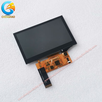 4.3-inch IPS TFT LCD Display 800×480 Resolution Capacitive Touchscreen SPI Interface