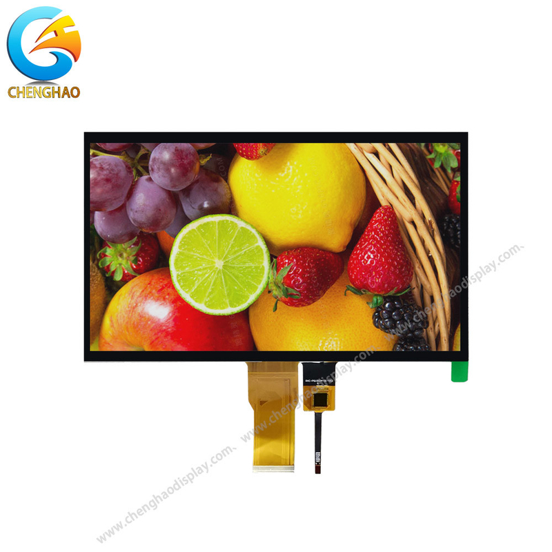 Sunlight Readable IPS LCD Touchscreen 10.1 Inch 1024*600 50Pin For Elevator