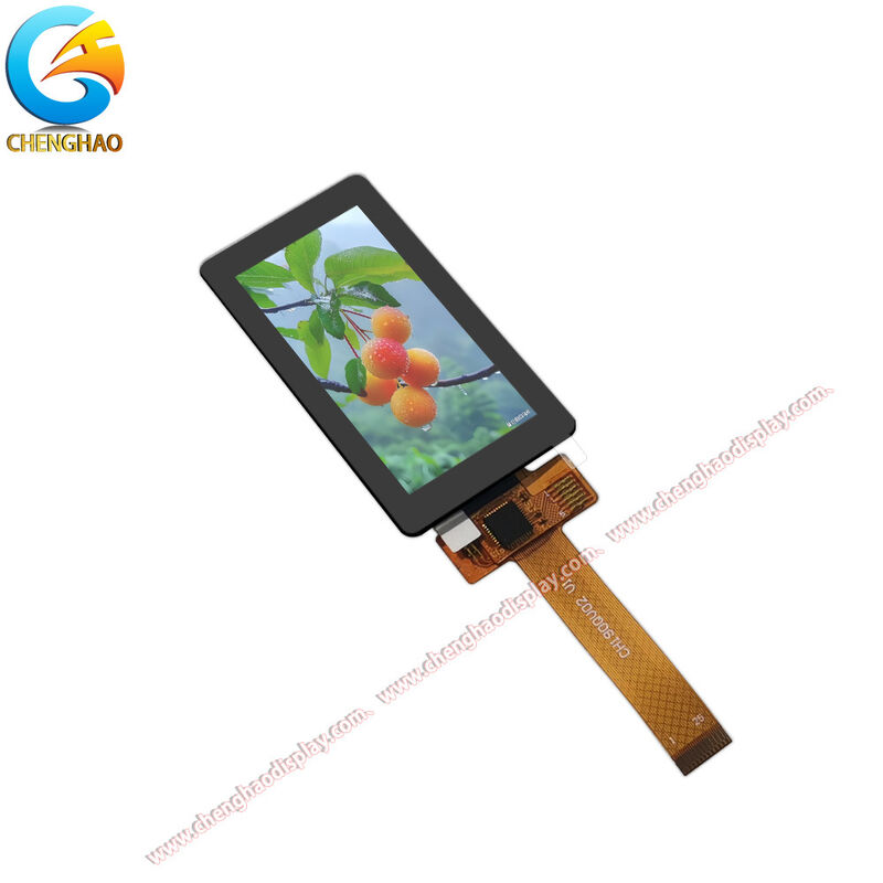 1.9 Inch 170x320 IPS TFT LCD Capacitive Touch Display Module 8-Bit SPI 400 cd/m2 Waterproof