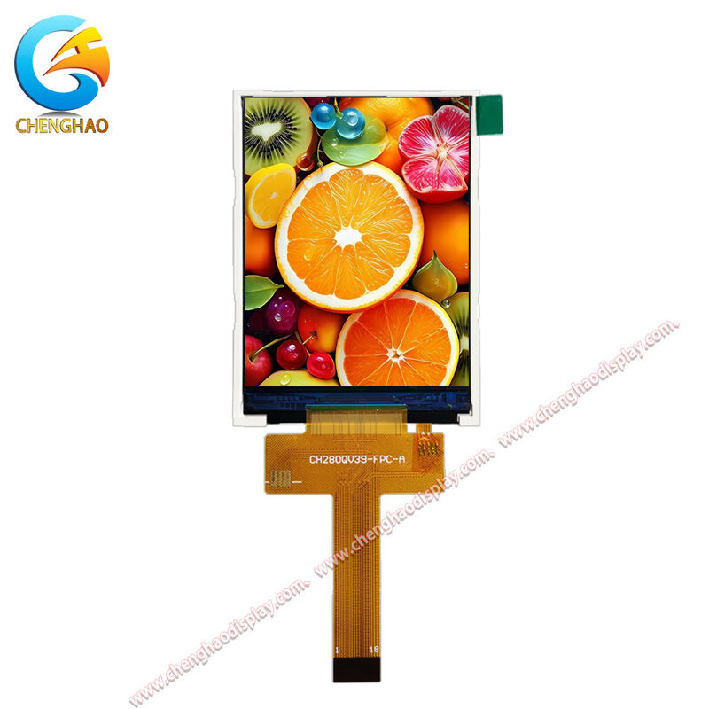 2.83 Inch SPI TFT LCD Module 240x320 Small Display for Industrial Embedded Applications CH280QV39A