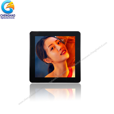 All Black Effect Vierkante TFT Display 3,95 inch 480x480 TFT LCD capacitieve touchscreen