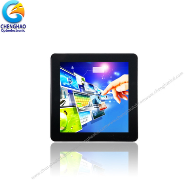 3.95 inch vierkant aanraakscherm 24 bit RGB All Black Effect 480X480 TFT LCD-paneel