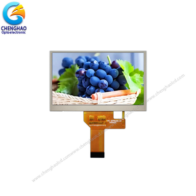 Hoge helderheid TFT-displaymodule 4.3 inch 1280x720 met 1000 nit-licht