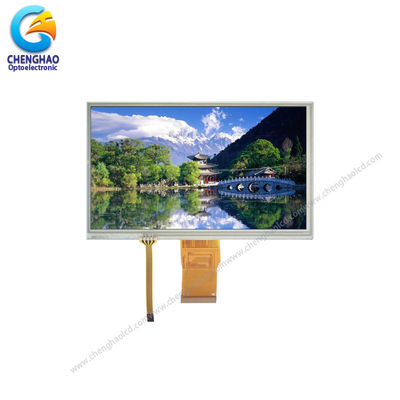 7 inch resistief aanraakscherm 1024X600 punten Wide Temp TFT LCD-scherm