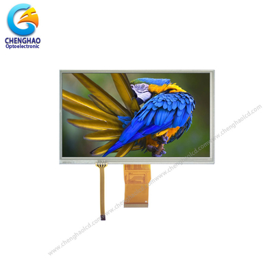 HD klein touchscreen 1024x600 met resistief touchpaneel