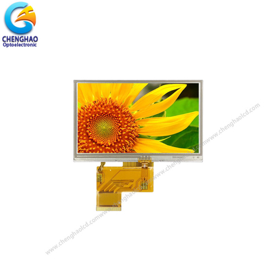4.3 inch kleuren LCD-scherm 480x272 40 pin klein LCD touchscreen
