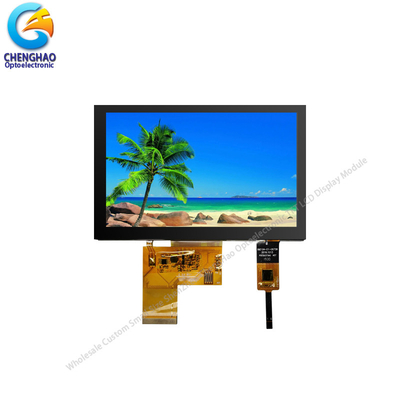 5.0 inch kleurenbeeldscherm 800x480 40pin TFT LCD capacitieve touchscreen