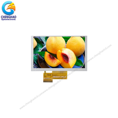 5 inch Hoogte Helderheid Kleur LCD-scherm 800x480 1200 Nits 40pin LCD-display module