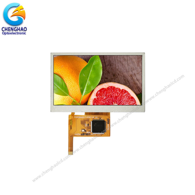 Vertoning 4,3 van zonlicht Leesbare TFT LCD de Interface van SPI van de Duim480x272 10 Speld