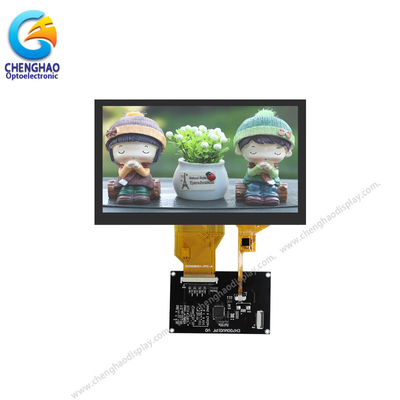 Medische Capacitieve Touchscreen 50pin 7inch 800x480 Wvga van Rangtft lcd Module