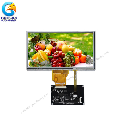 Touch screen 7 de Module van de Duim800*480 LCD Vertoning met Weerstand biedend Aanrakingscomité