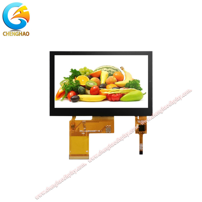 480×272 pixellcd Aanrakingsmodule 4,3“ de Temperaturenlcd van 40pin het Brede Vertoningsscherm