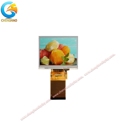 Op maat gemaakte Resistive Touch Screen Monitor 3,5 inch Digitaal 24 - Bit RGB Interface