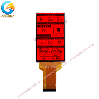 -20 +70 Brede Tempperature LCD Vertoningsmodule Transflective 150 Cd/M2-Helderheid