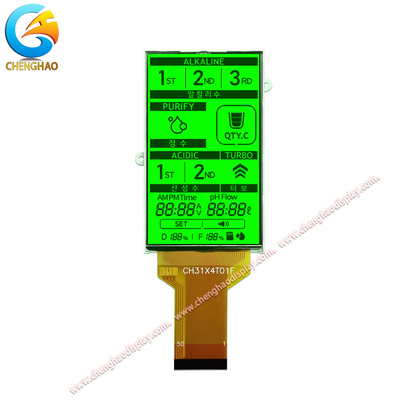 50 spelden Zwart-wit LCD Comité FPC 1/4 Plicht 1/3 Bias Aandrijvingsmethode met Groene Backlight