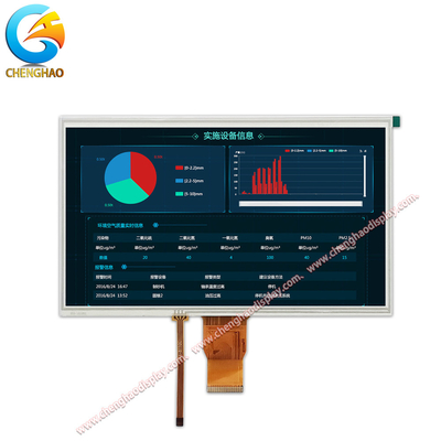 Full Color Touch Display LCD-module Tft HDMI-interface 50000h Levensduur 10,1 inch