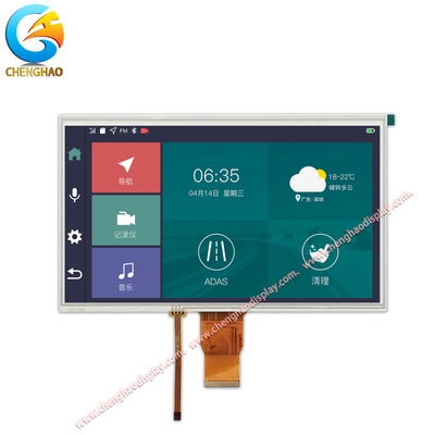 Gratis kijkhoek Lcd Display Module 50000h Levensduur 50 pin Fpc 10,1 inch Custom