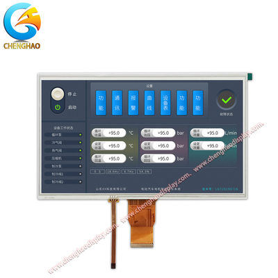 Tft 1500cd/M2 Hoge helderheid Lcd Display Module 10,1 inch 80/80/80/80 Bekijkhoek