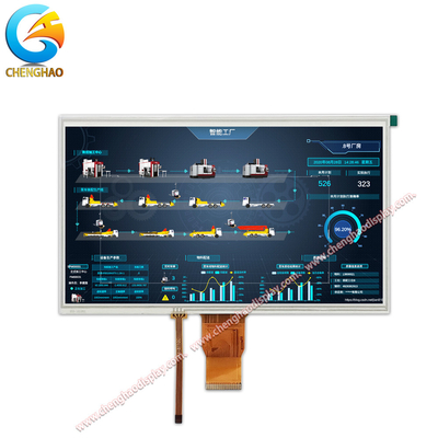 10.1 inch Grootte Kleurbeeldscherm Tft LCD-module 1024x600 pixels Lcm