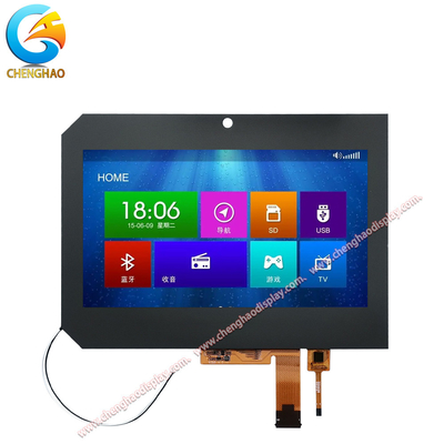 8 inch LCD Monitor Touchscreen 1280x720 Hoge resolutie Met 30 pin FPC