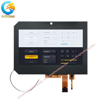 8 inch Display Screen LVDS Interface 1280x720 Tft Lcd met capacitieve aanraak