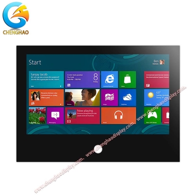 Custom 40pins Industrial LCD Capacitive Touchscreen met 10,1 inch Thin Film Transistor