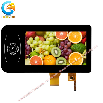 1024*600 pixels IPS LCD touchscreen module met I2C-interface transmissive display mode