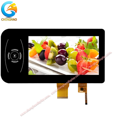Capacitatieve 7,0 inch Kleine LCD touchscreen 1024*600 pixels RGB-interface