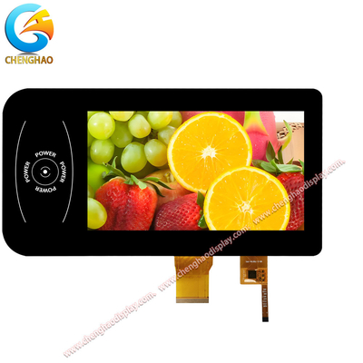 1000 cd/m2 Hoge helderheid LCD touchscreen 7' 480x800 pixels IPS display