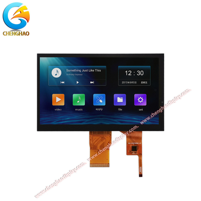 7-inch capacitieve touch LCD-scherm Resolutie 1024x600 Display voor FPC pin nummer 50pins