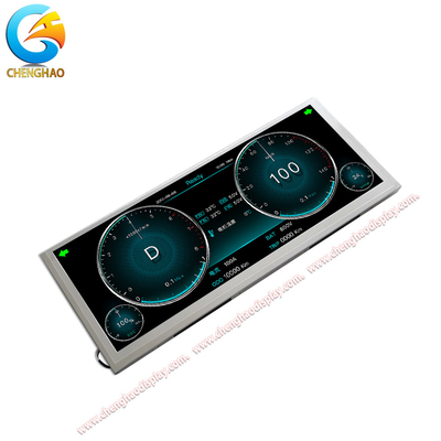Hoge helderheid 900 Cd/m2 IPS-LCD-scherm 1280x480 voor industriële consumptieapparaten