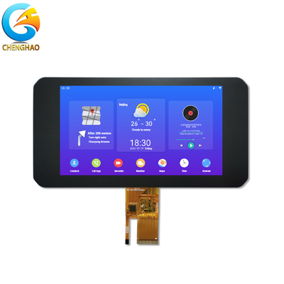 7 inch aangepaste IPS-tft-module 1024x600 Resolutie met capacitieve touchpaneel