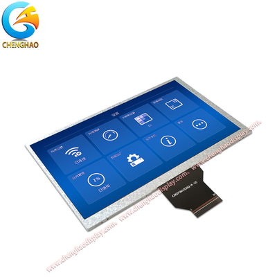 7 inch aangepast lcd-scherm 800 * 480 resolutie 50pins kleuren tv-scherm