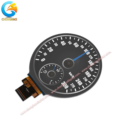 720 x 720 cirkelvormig LCD-scherm SPI RGB multi-interface 40 pins 4 inch kleuren Tft-scherm