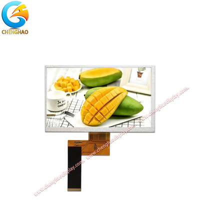 7 inch IPS TFT-scherm 800*480 punten 1000cd/m2 Hoge helderheid Met RGB-interface
