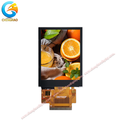 2.8 inch IPS LCD Display Module TFT LCD Capacitive Touchscreen Breed temperatuurbereik Duurzaam ontwerp
