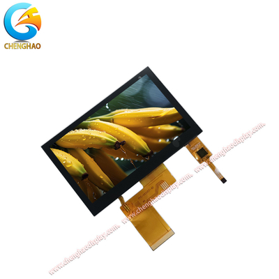 4.3 inch IPS LCD Display Wide Viewing Angle TFT LCD Capacitive Touchscreen met 24-bit Parallel RGB Interface en Touch Panel Interface