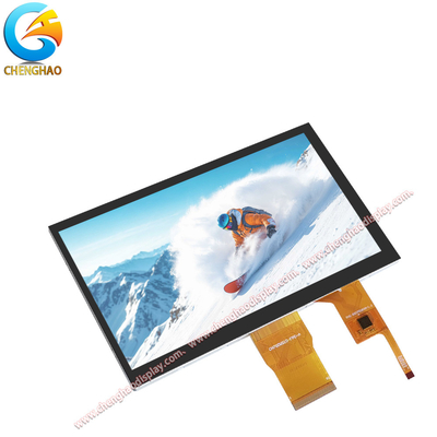 Hoge helderheid Industrial Touch Screen 7 inch 1024x600 Kleur TFT Screen