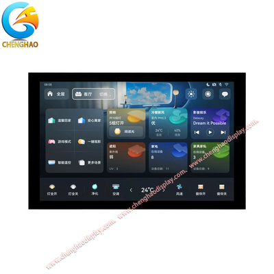800x1280 Resolutie 10,1 inch TFT LCD-paneel met capacitieve touchpaneeltype en IPS vrije kijkrichting