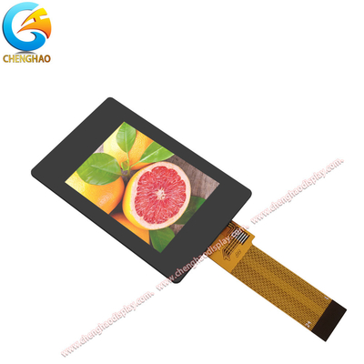 240*320 Spi LCD-module 24pins 2 inch IPS TFT-scherm met zwart glas