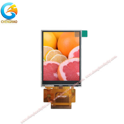 IPS LCD-module 2,8 inch, 240x320, 80/80/80/80 kijkhoek, aanpasbaar