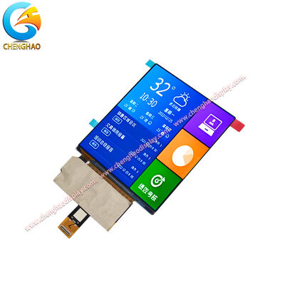 Ultradunne 1080x1240 4 inch AMOLED Display Module met MIPI Interface voor Digitale elektronica