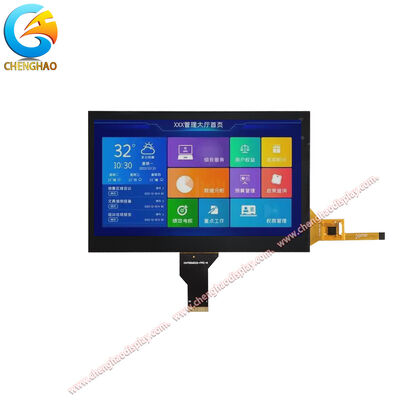 7 Inch IPS TFT LCD Display Module 1024x600 MIPI Capacitive Touch voor Industriële HMI