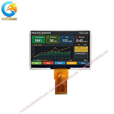 4,3 inch IPS TFT LCD-displaymodule 480x272 SPI QSPI MCU voor industriële HMI