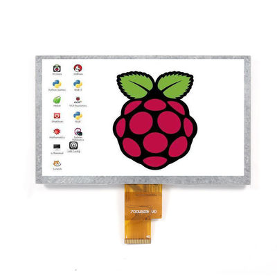 7 inch MIPI-interface Industriële LCD-schermen Normaal zwart
