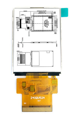 2.4 inch IPS TFT LCD Display Modules 4 lijnen 8 bit RGB-interface