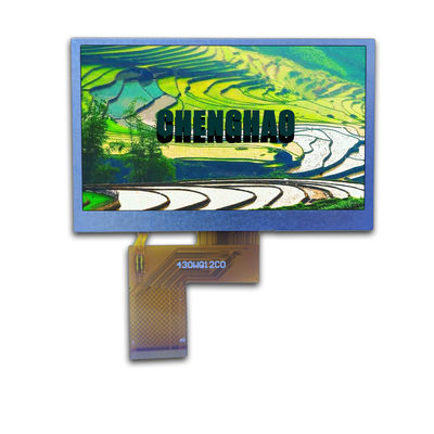 4.3in 800x272 Kleine LCD Touch Screen IPS Transmissive Zwart RGB