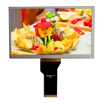 800x480 Matrix Dots TFT LCD Monitor 12 uur 24 bits RGB 250nits